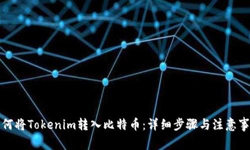 如何将Tokenim转入比特币：详细步骤与注意事项