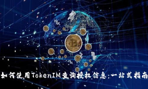 如何使用TokenIM查询授权信息：一站式指南