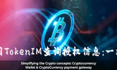 如何使用TokenIM查询授权信息：一站式指南