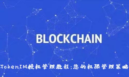 TokenIM授权管理教程：您的权限管理策略